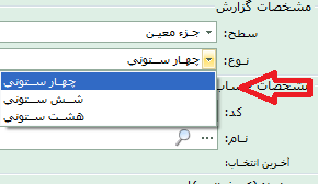 گزارش چهار ستونی